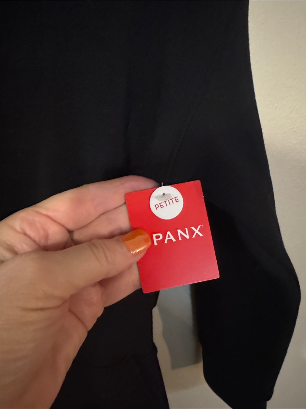 SPANX Black Long-Sleeve Zip-Front Sheath Jumpsuit - Picture 5 of 15